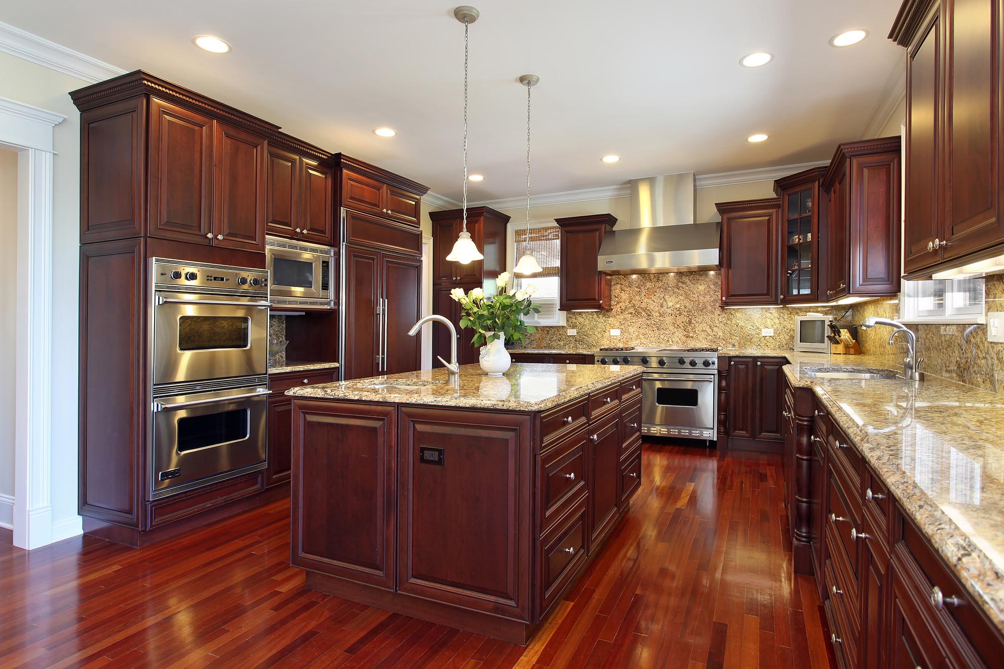 home inspections interior of kitchen